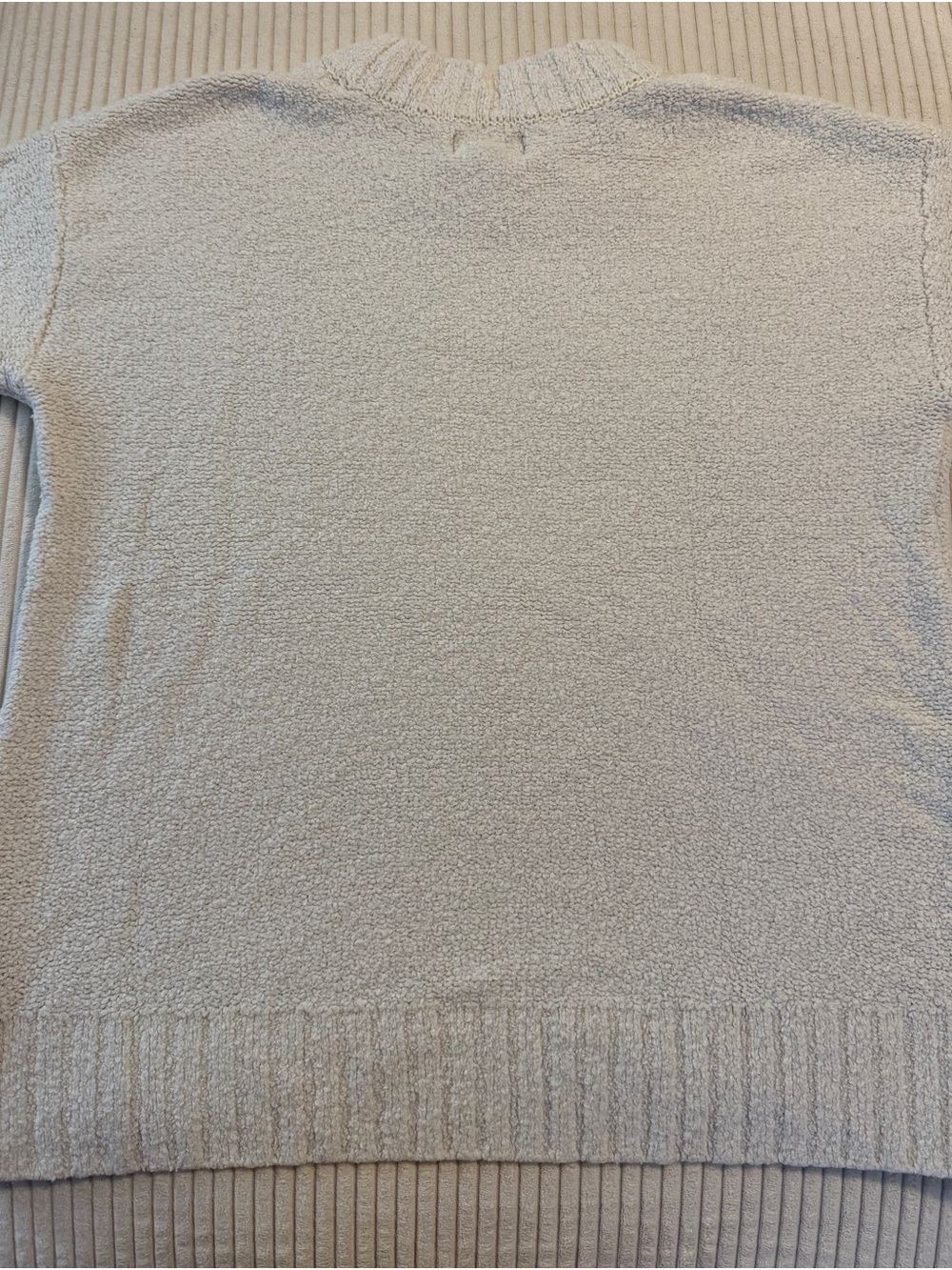 Old Navy Light Cream Crewneck Sweater - Picture 3 of 3